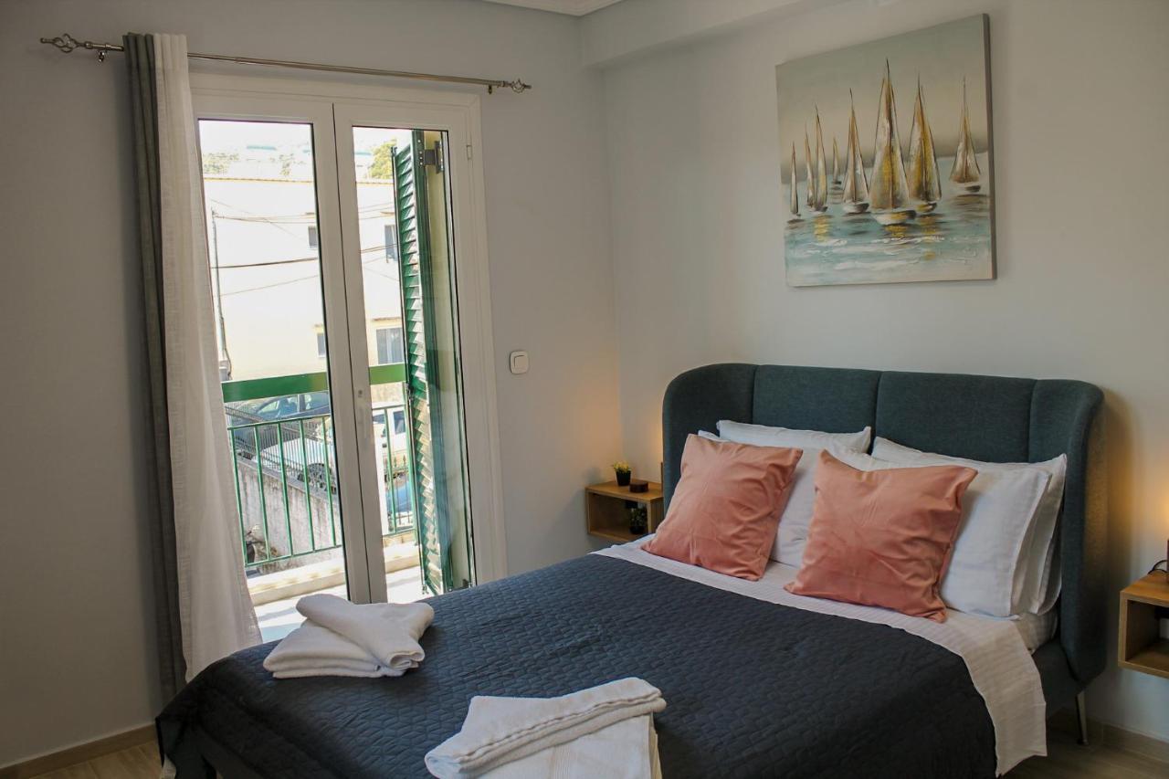 Wave Luxury Apartments Kassiopi Bagian luar foto