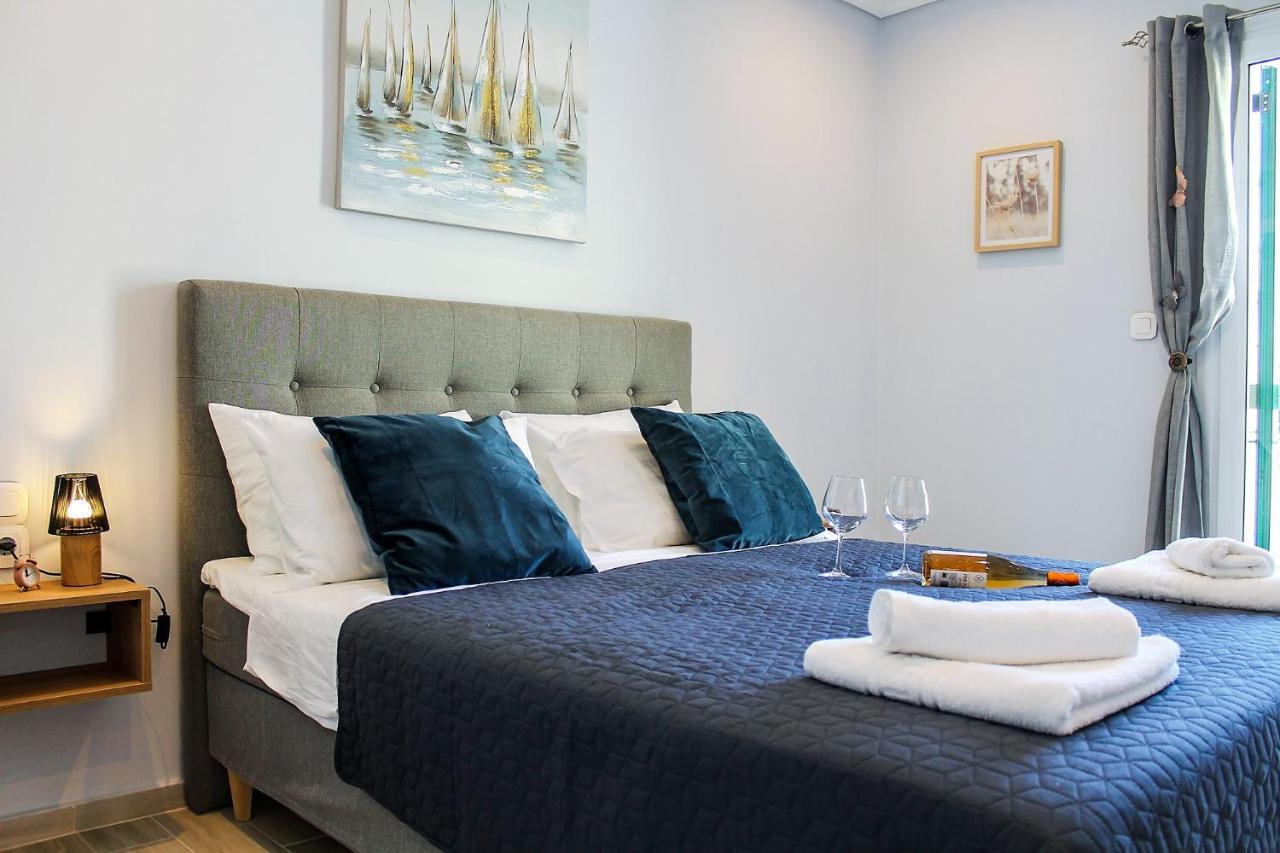 Wave Luxury Apartments Kassiopi Bagian luar foto